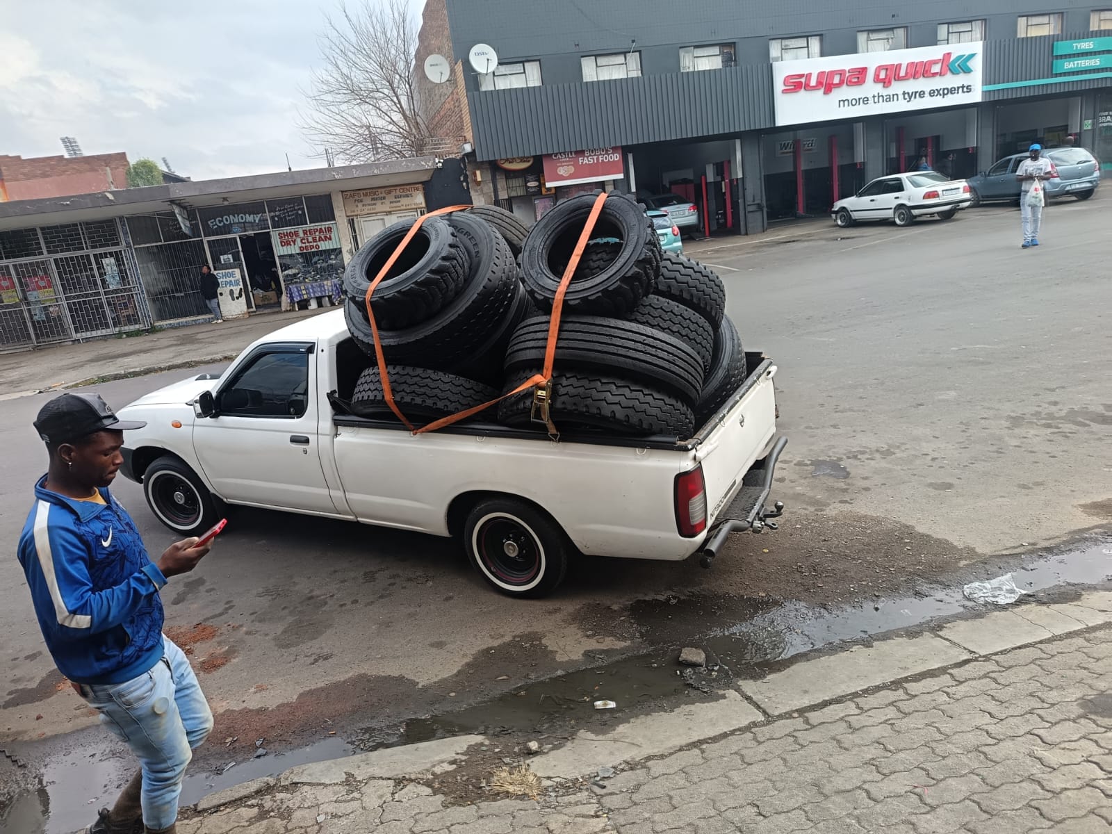 Tyres loaded for cross border SADC delivery
